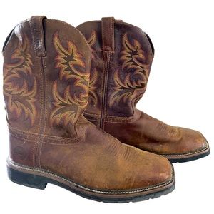 Justin Leather Workboots